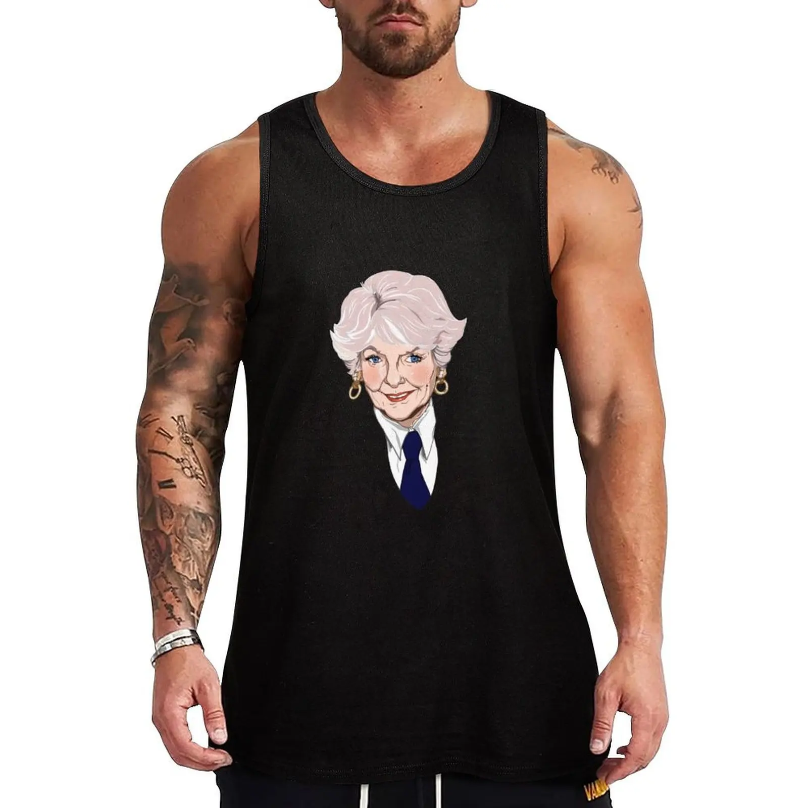 Elaine Stritch Tank Top Men's t shirt singlets for men