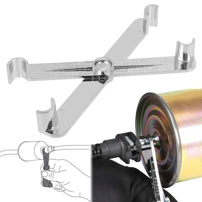 Multi‑Purpose Auto Fuel & A/C Line Disconnect Wrench Release Removal Tool for Car Air Conditioning Fuel Pipe Repair Maintenance