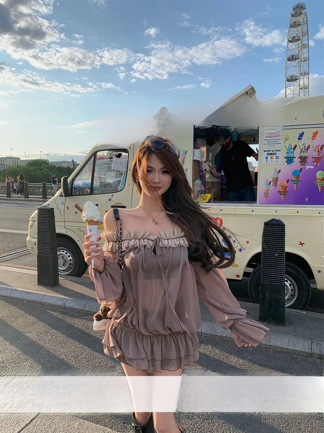 Ele Sle One-Oulder …