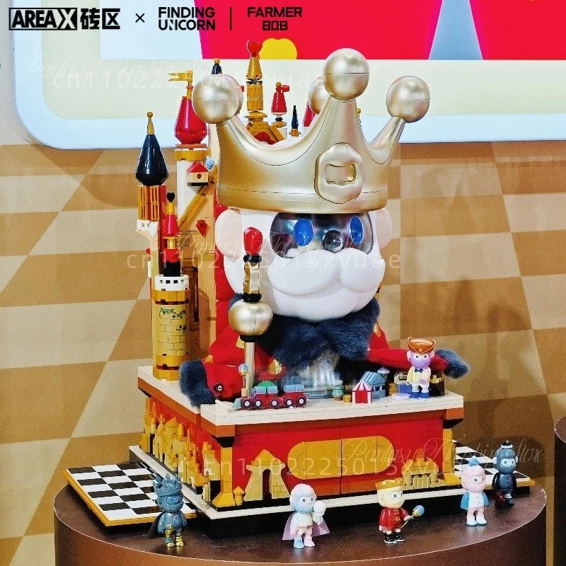 NEW AREAX FINDING UNICORN Building Blocks BOB King Assembling Large Anime Toy Models Desktop Ornaments Children's Holiday Gifts