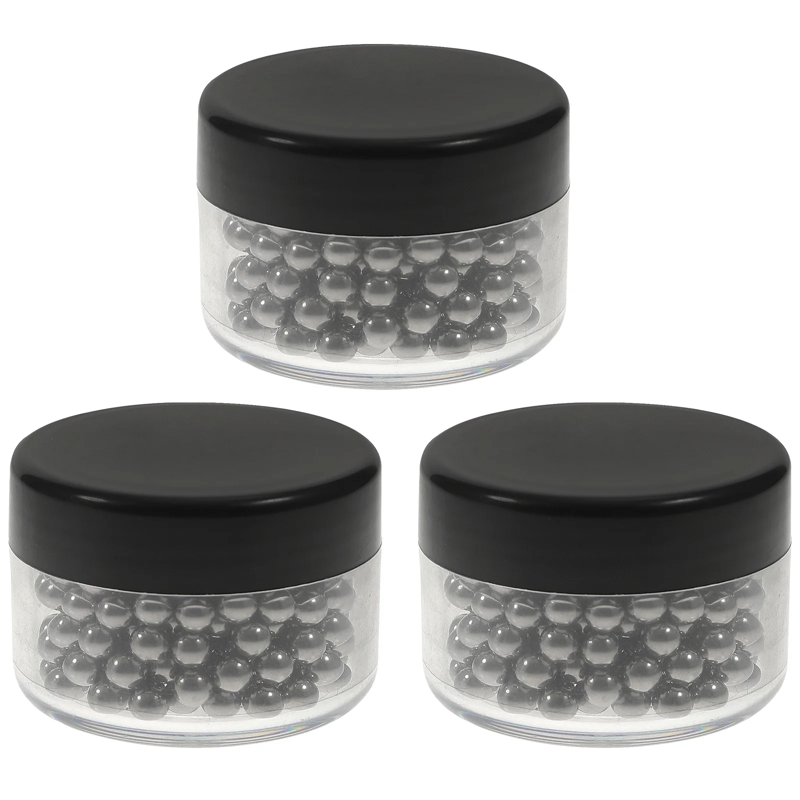 

900 Pcs Paint Mixing Ball Mixer Balls Coating Stirring Stainless Steel Pigments Agitator Nail Polish Model