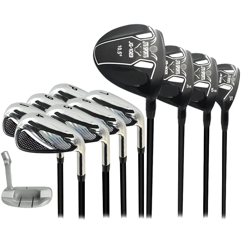 New Titanium Golf Clubs 460cc Forged Head Wood UT Golf Irons Wedges Golf Putter Blade