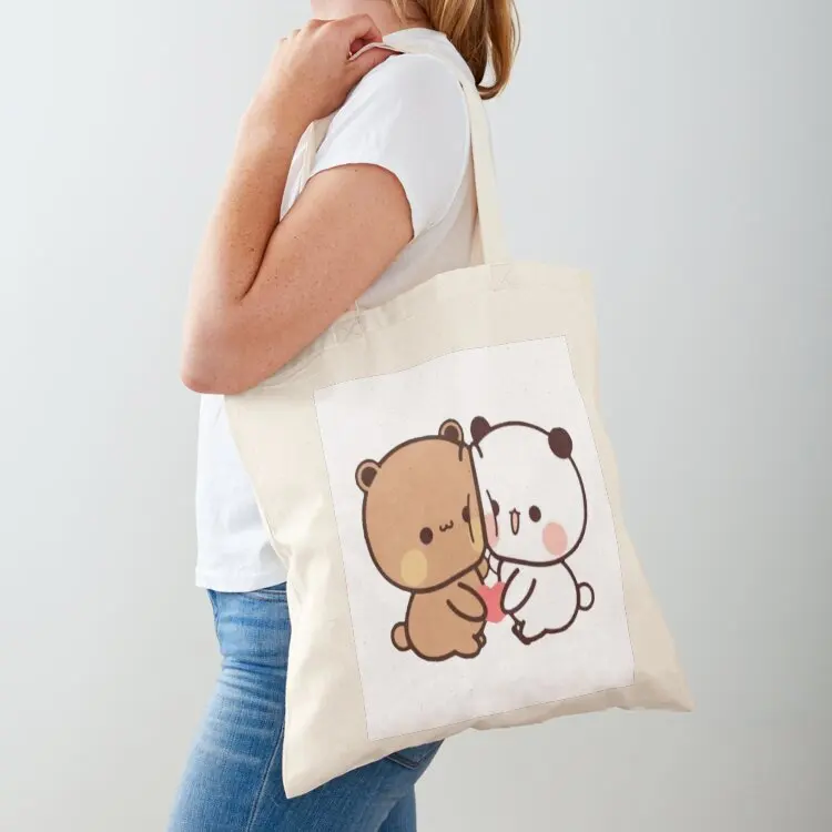 

Bubu dudu panda Tote Bag shopping trolley bag cloth bag woman Handbags women custom canvas