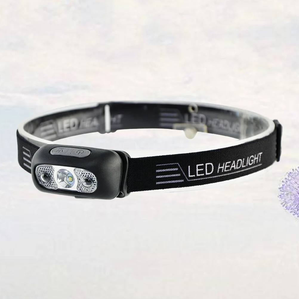 

LED Headlight Lightweight High Brightness LED Headlamp for Running Hiking Camping Reading Fishing Jogging USB Rechargeable