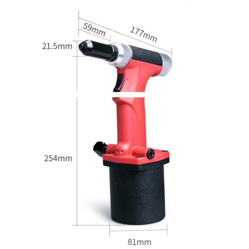 Portable Pull Cap Gun Sturdy and Durable Rivet Gun Pull Mother Gun Pneumatic Rivet Gun Pneumatic Tool