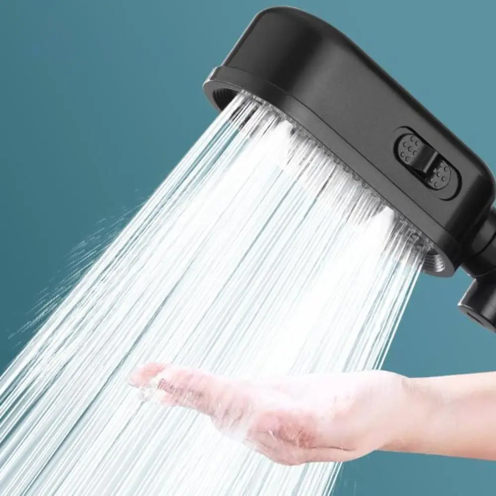 

3 Mode High Pressure Shower Head Set Built-in Filter Handheld Bathroom Water Saving Nozzle Fall-resistant Oval