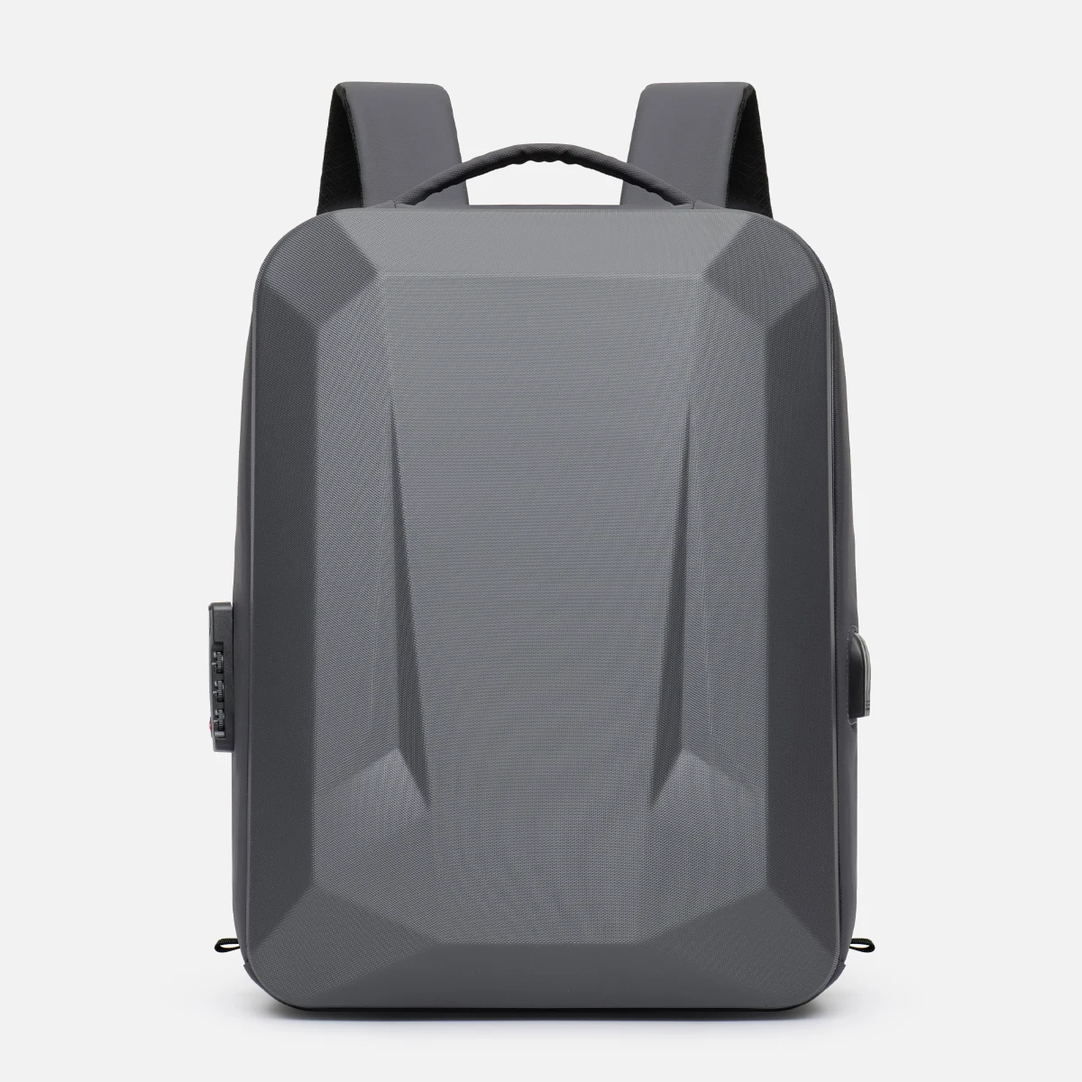 myco Erweiterbarer Computer-Rucksack für Herren, großes Fassungsvermögen, für Geschäftsreisen, Gepäcktasche, E-Sports-Spiel, Hartschalen-Rucksack 7