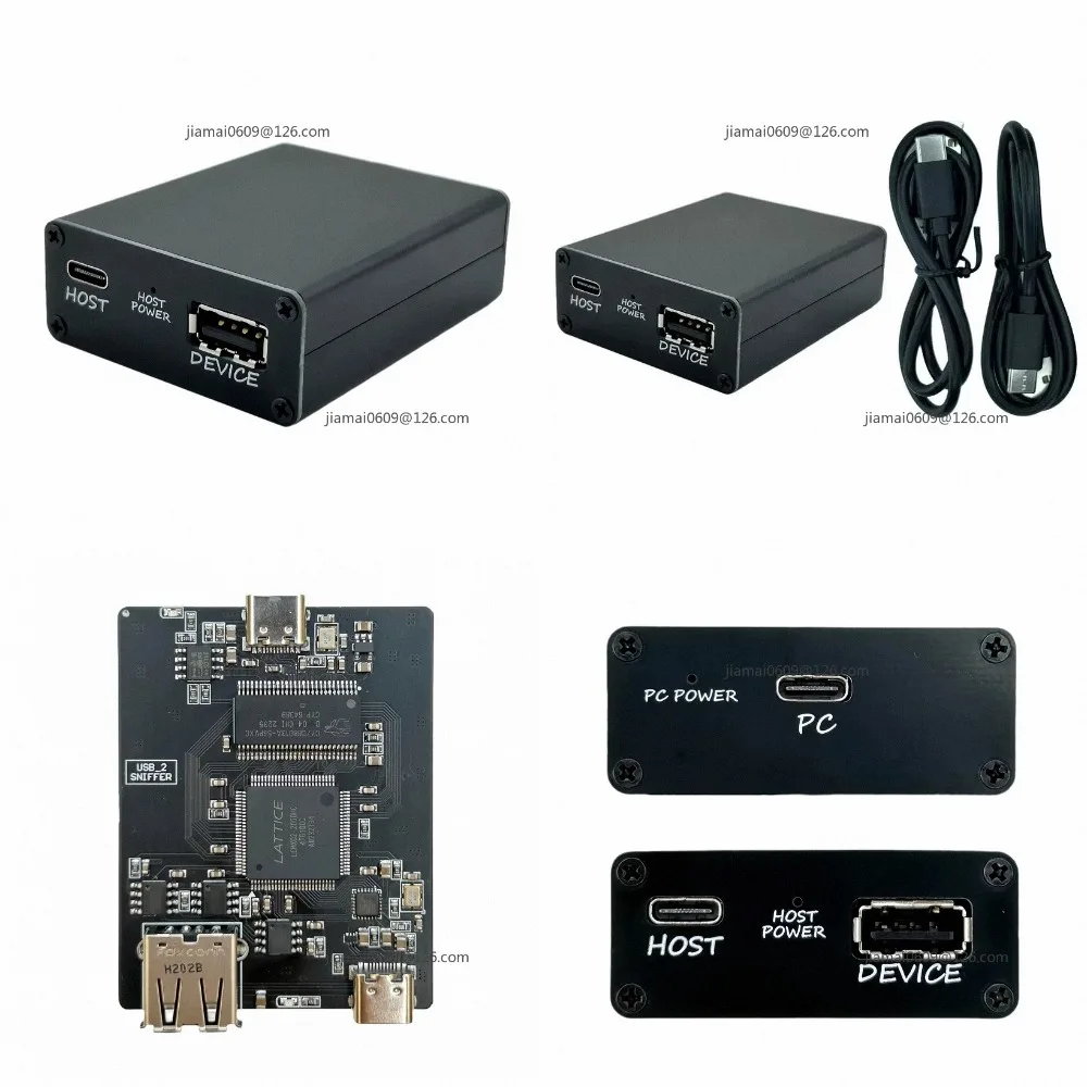 Portable Open Source USB 2.0 HS High Speed Logic & USB Protocol Analyzer