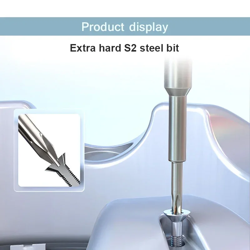 RELIFE RL-724 High Precision Torque Screwdriver Set Anti-Slip Strong Magnetic Adsorption Mini Screwdrivers Disassembly Tool