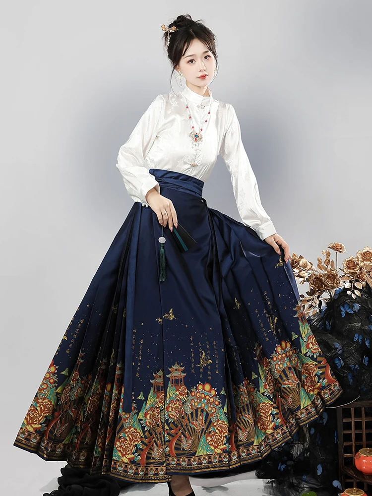 original-hanfu-femmes-ming-dynas-quotidien-national-sle-nouveau-chinois-sle-ameliore-or-tissage-eup-queue-jupe-ensemble