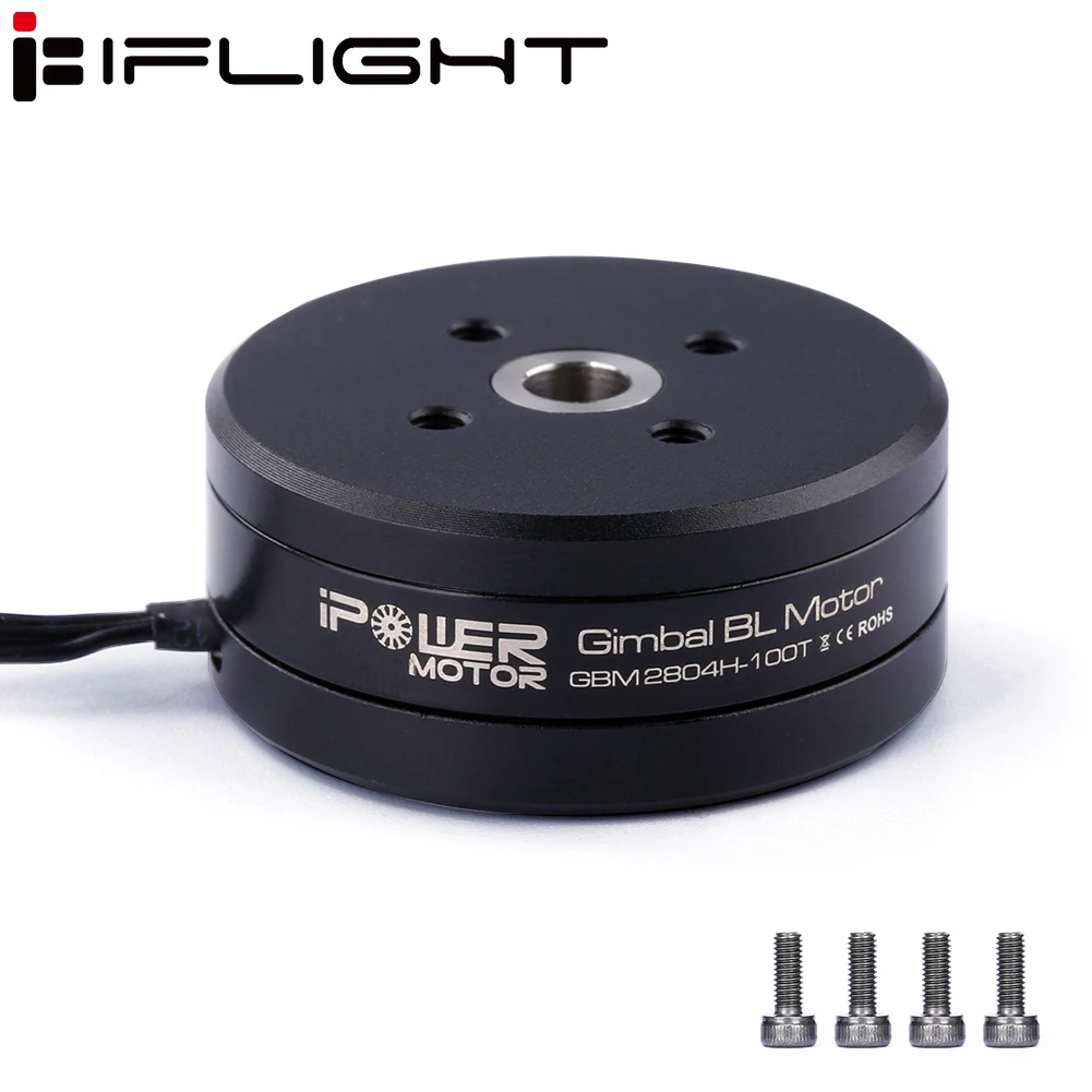 iFlight iPower GBM2804H-100T Gimbal Brushless UAV pod motor / turntable of airborne lidar pod motor W/ Integrated Magnetic Ring