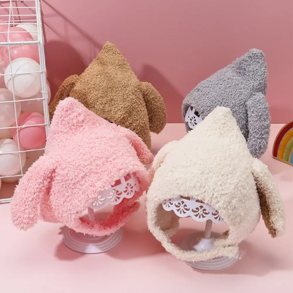 

Модная шапка с защитой ушей, зимняя теплая утолщенная ветрозащитная шапка для младенцев, мягкая шапка с ушными клапанами для детей от 2 месяцев до 2 лет