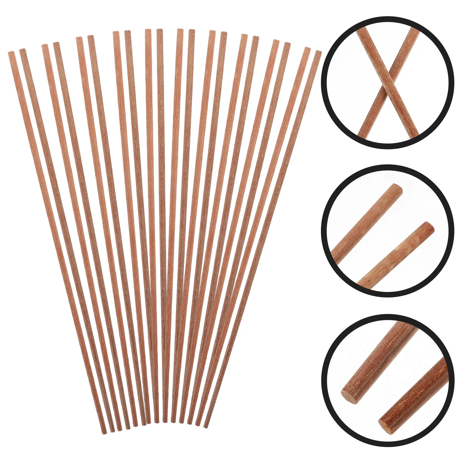 

10pcs Hot Pot Extra Long Wooden Cooking Chopsticks For Frying Barbecue Noodles Spaghetti Kitchen Utensils Extended Long