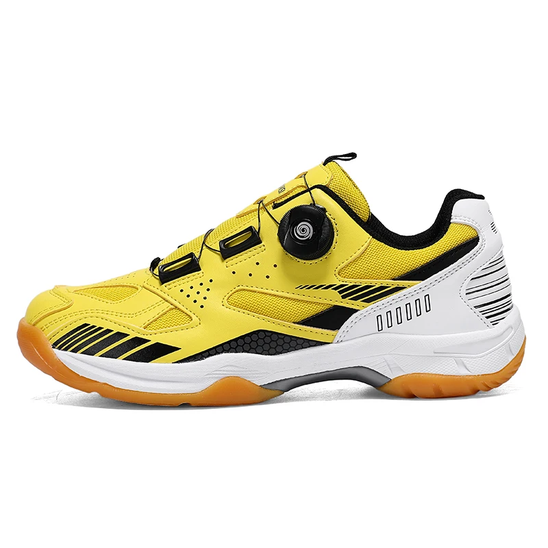 Schnellschnür-Badminton-Schuhe für Damen und Herren, Trainingsschuhe, stoßdämpfende, rutschfeste Volleyball-Sport-Sneaker – Detail 2