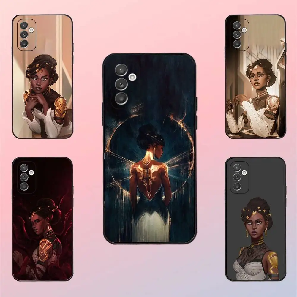 

L-Lol Mel Medarda A-Arcane Phone Case For Samsung S 25,24,23,22,30,21,10,9,Ultra,Plus,Lite,FE,4,5 G Black Soft Case