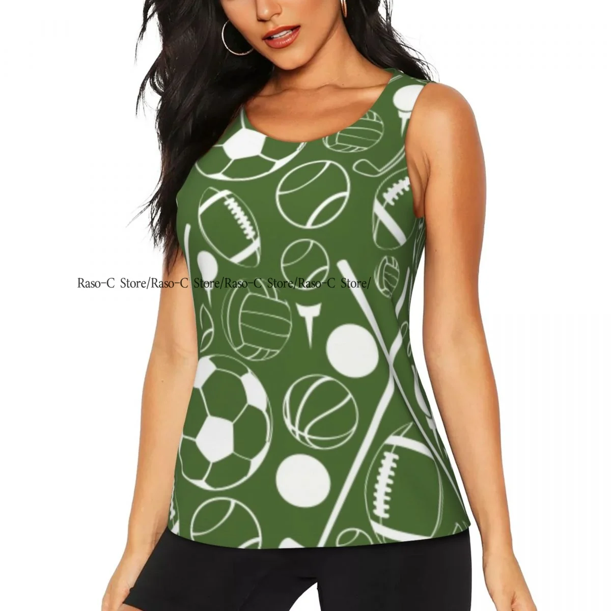 Women Fitness Sexy Yoga Vest Sport Background Gym Sports Top Tank Female