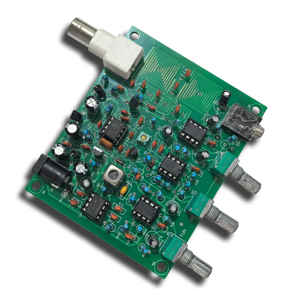 

118-136MHz Aviation Band Receiver Module DIY Kit - High Sensitivity AM Radio with AGC Circuit & Noise Cancellation
