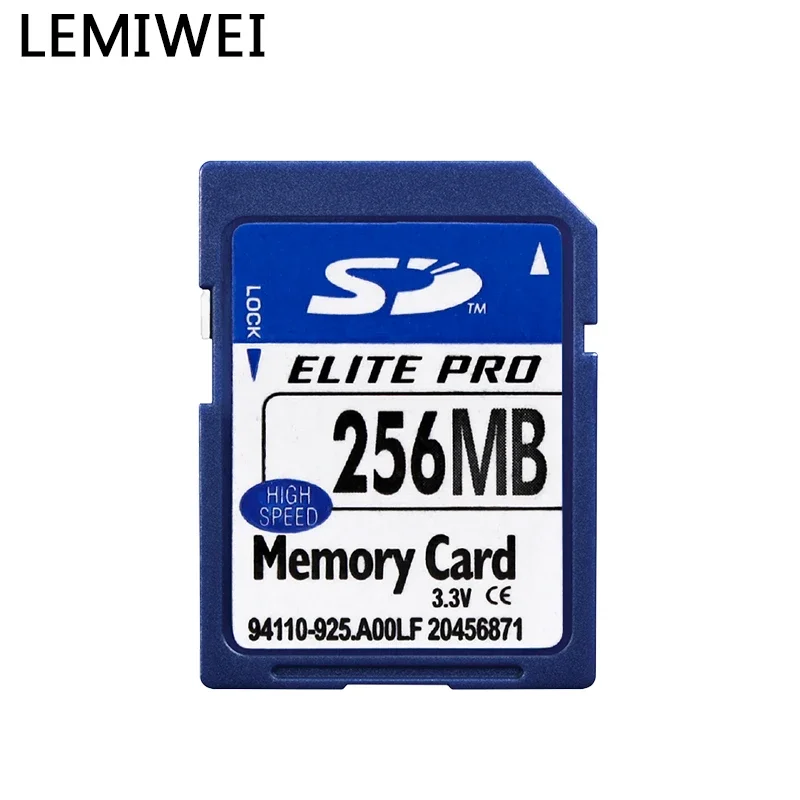 Original Lemiwei SD Memory Card High Speed 128MB 256MB 1GB 2GB Blue Card BC SD Card  C10  Card For Camera