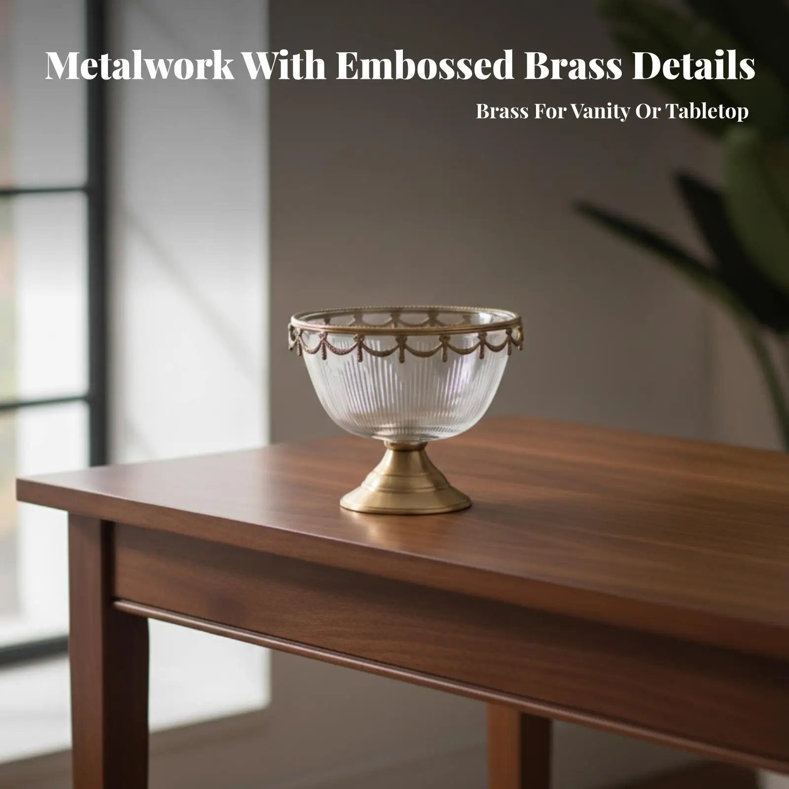glass-bowl-with-metal-framework-handmade-glass-container-with-copper-frame-decorative-dish-ornate-vintage-for-vanity