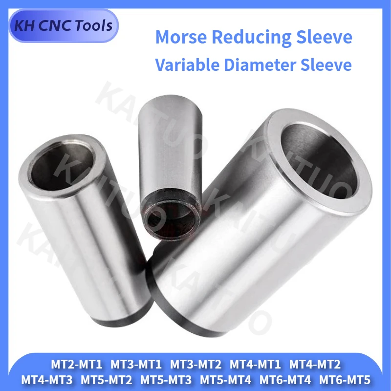 Morse MT2-MT1 MT3-MT1 MT3-MT2 MT4-MT1 MT4-MT2 MT4-MT3 MT5-MT2 MT5-MT3 MT6 Reducing Sleeve Middle Sleeve Variable Diameter Sleeve