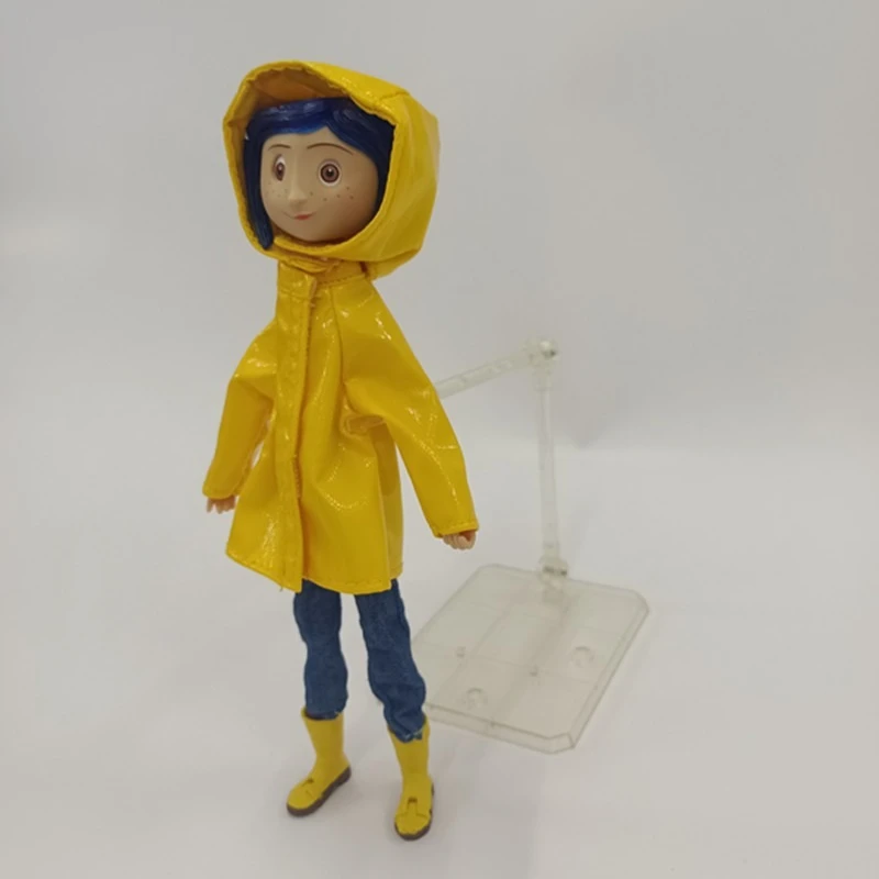 18 cm Nieuwe Coraline & De Geheime Deur Caroline Figuur Perifere Model Gewrichten Kan Bewegen Desktop Decoratie Ornamenten Kids Gift speelgoed