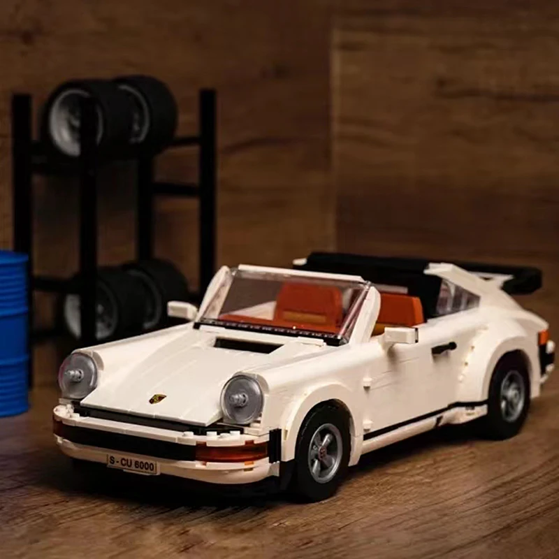 Technical Super Speed Hypercar Building Blocks Retro Racing Car High-Tech Vehicle Model Assemble Bricks Toy For Kids Adult Gift