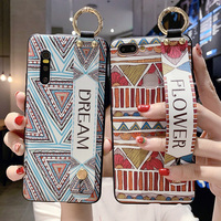 Wrist Strap Phone Holder Case For Huawei Honor 300 200 90 50 70 Pro X7B X7C X5B X6B X7A X8C X8A X8B Magic 7 Lite Retro Cover