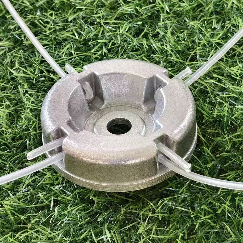 

Universal Aluminum Alloy Lawn Mower Head With Nylon Steel Lawn Mowing Line Lawn Mower Replacement Parts