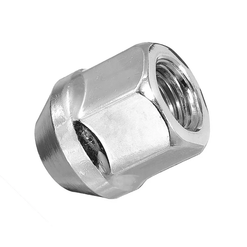 4/1Pcs Car Chrome Alloy Wheel Nuts & Bolts For Ford Fiesta/KA/Mondeo 1989-1997 1996-2009 19mm Length 21mm Accessories