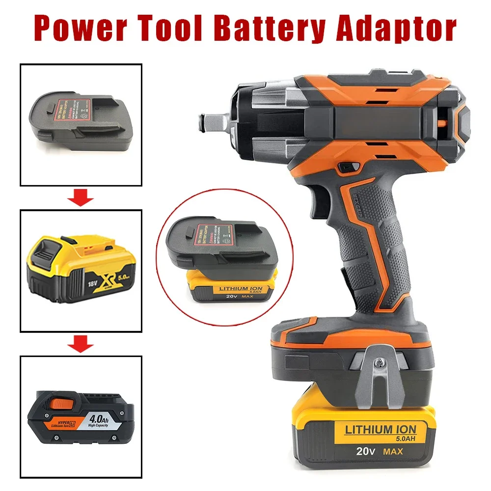 Battery Adapter Converter For Dewalt/Makita/Milwaukee/Bosch/Worx/Kress Convert For Ridge  AEG 18V Tool Battery Adapter Converter