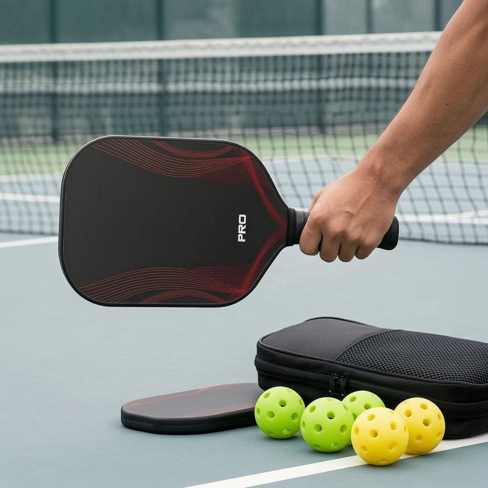 2-pieces-pickleball-paddle-set-with-carry-bag-premium-carry-bag-pickleballs-ergonomic-racket-non-slip-for-beginners