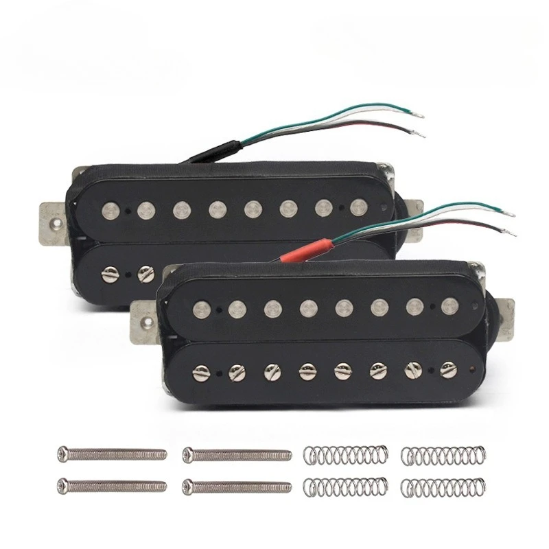 

8-string Electric Guitar Pickups N-10K/B-15K Humbucker Alnico V Humbucker Pickups Set