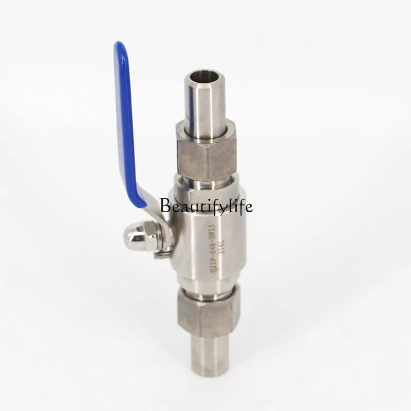 

Stainless Steel Welded Ball Valve Q21F-64P/Q21SA-64P/External Thread Ball Valve