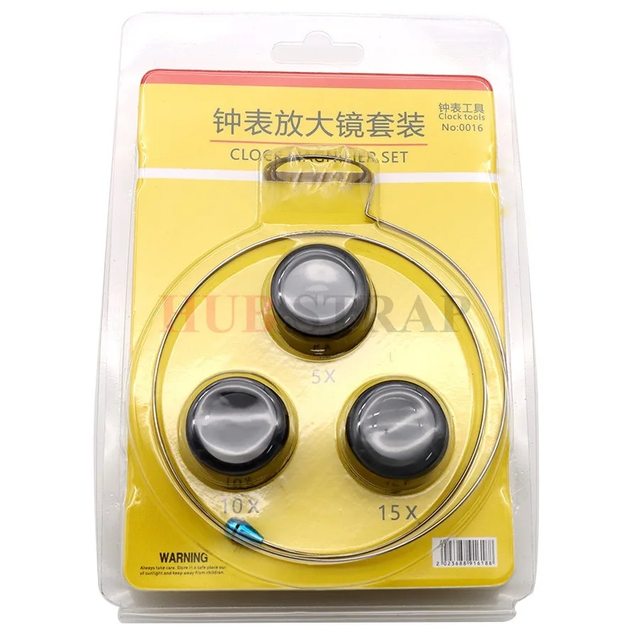 Watch Magnifier Tool 1/Set 5X 10X 15X  for Watchmaker Eye Loupe Loop Magnifier Magnifying Glass Jewelry Magnifying Repair Tools