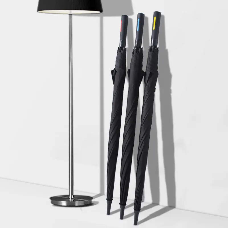 

Очень большой зонт для гольфа, водонепроницаемый и защищающий от дождя, 30-дюймовый, с защитой от солнца, деловой подарок, зонт с прямой ручкой для мужчин.