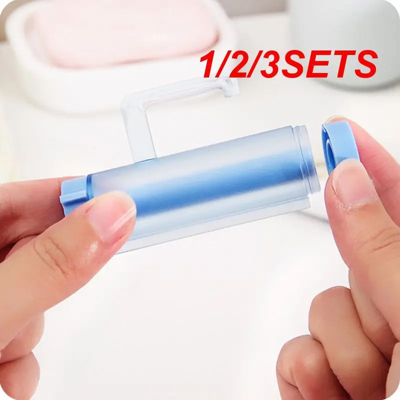 1/2/3SETS Roller Toothpaste Dispenser Hygienic Durable Clean Revolutionary Modern Must-have Space-saving Toothpaste Holder