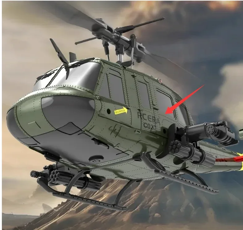 RC ERA C032 Uh-1 Huey RC هليكوبتر 7.4 فولت 350 مللي أمبير يبو البطارية الأصلية إكسسوارات قطع غيار