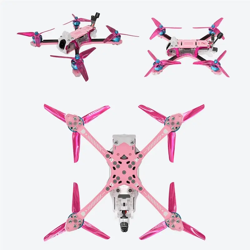 Axisflying Compatible 5.1 Inch Propeller BANDO 5 Frame Kit T700 Carbon 7Mm Weight 205G True X 230Mm Wheelbase