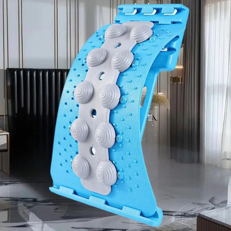 دعم قطني للعمود الفقري لتدليك الظهر والانتعاش الحدباء؛ يساعد في التمدد العمود الفقري وتخفيف ضغط الأعصاب