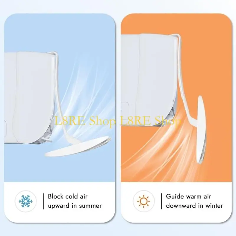 L8RE Plastic Air Conditioning Deflector Baffle Blowing for Anti Direct Blowing