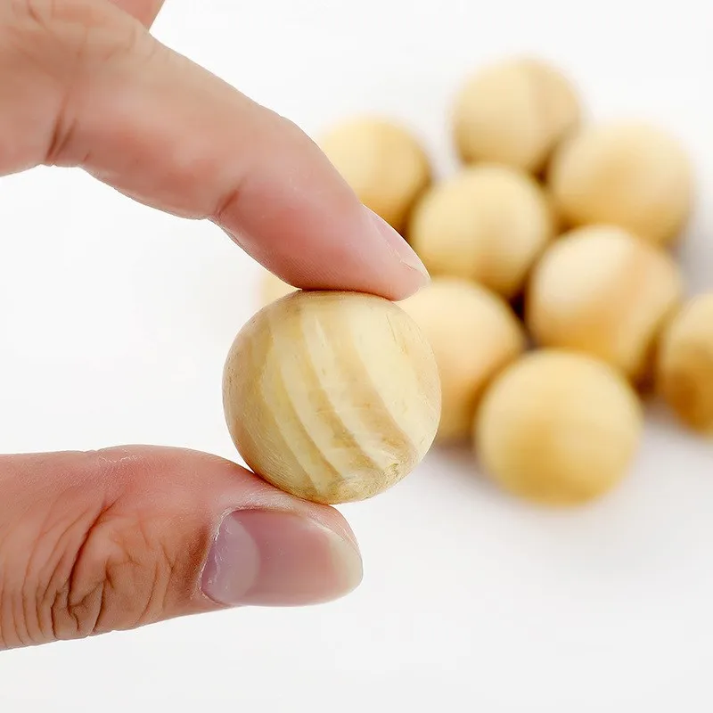 كرات خشب الأرز الطبيعية الجديدة 10/50/100 قطعة كرات خشب الكافور طارد العثة للأدراج صناديق تخزين صحية مقاومة للرطوبة #5