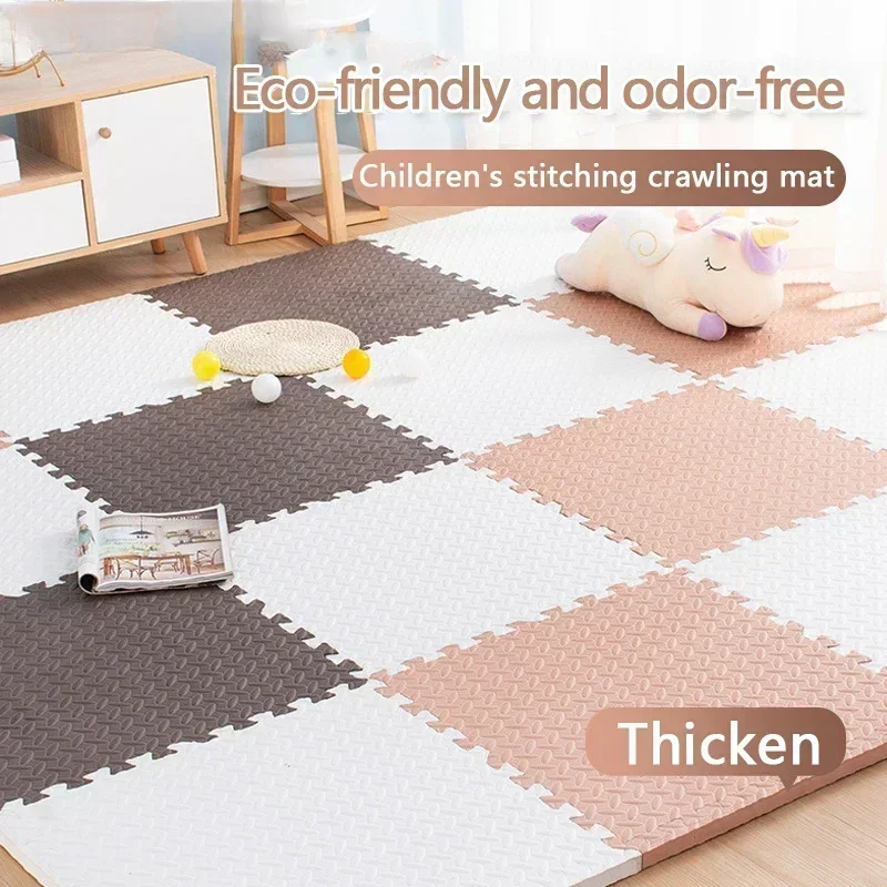 Interlocking Baby Play Mat Thick Soft Carpet Floor Playmat Children Room Activities Mat for Baby Kids Carpet Mats Foam Rug