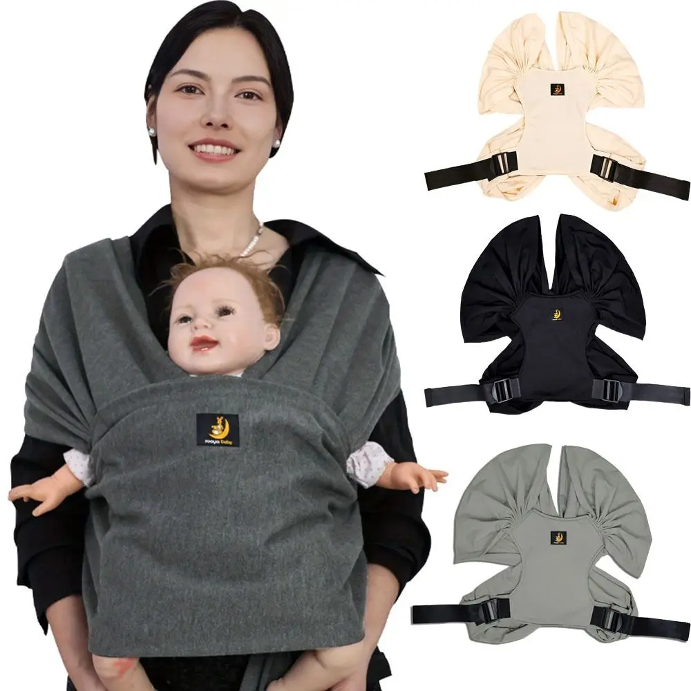 

Soft Korea Style Baby Wrap Carrier Lightweight Breathable Newborn Sling Hands Free Adjustable Infant Carrier Belt Four Seasons