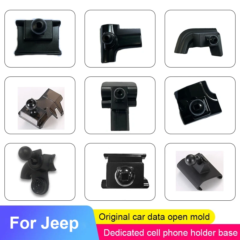 Portable Car Phone Holder Base Air Vent Stand Navigation Mount Anti-drop Fixed Bracket For Jeep Cherokee Grand Cherokee Renegade