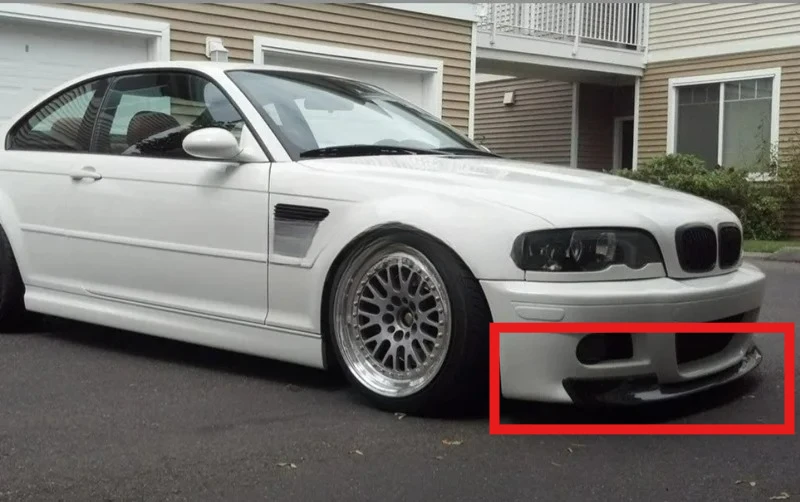 

Custom-Fit FORBMW E46 M3 Front Lip Carbon Fiber