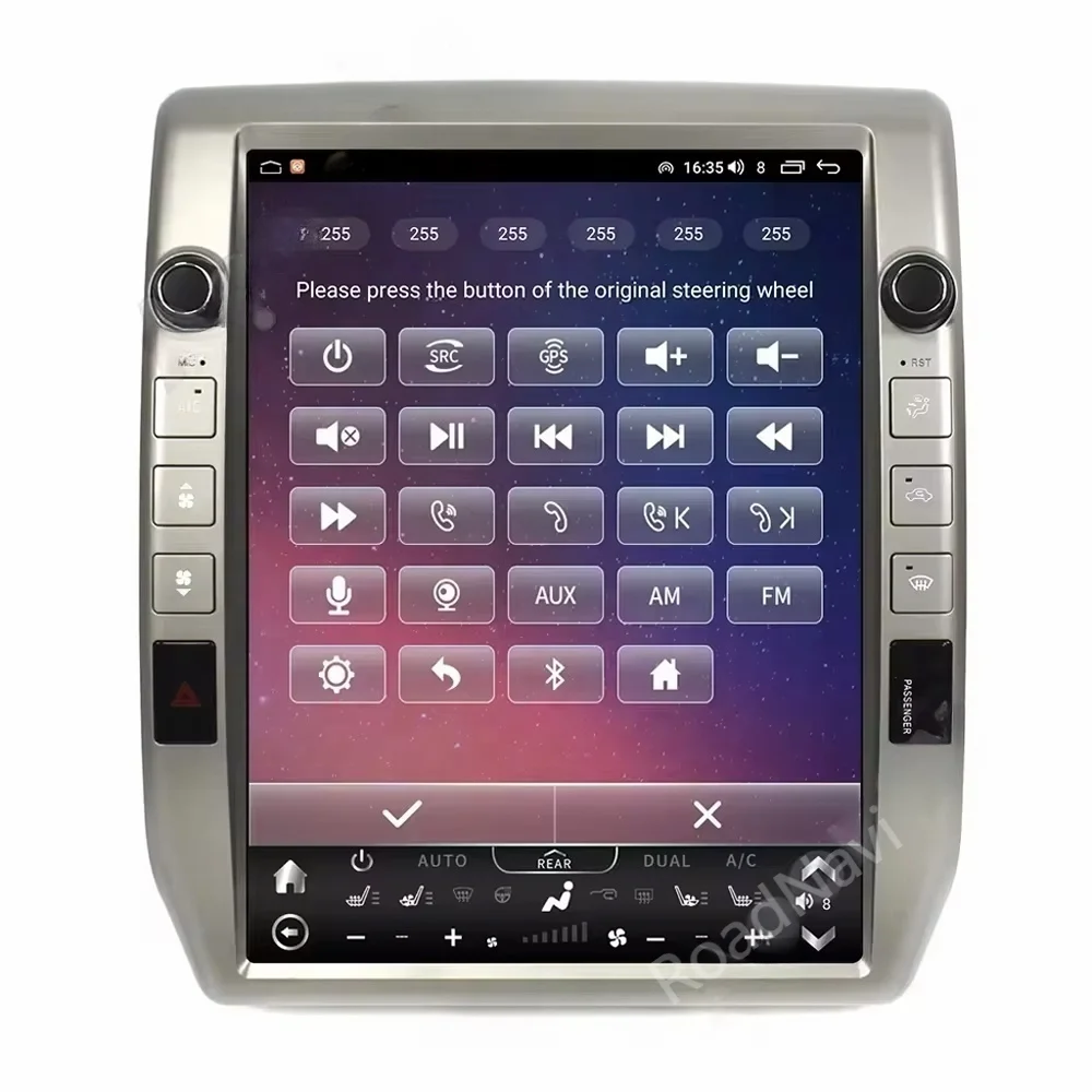 RoadNavi Android Car Radio for Toyota Tacoma 2005 - 2015 Car Multimedia Player Wireless Carplay 4G 360