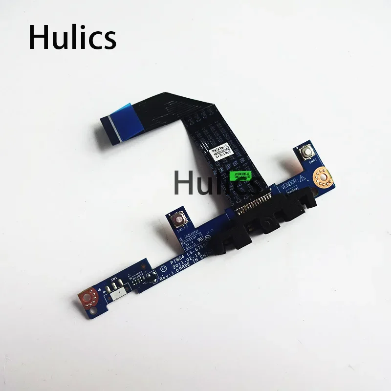 

Кнопка включения/выключения питания Hulics для Lenovo G770 G780, сенсорная панель управления мышью, LS-6758P