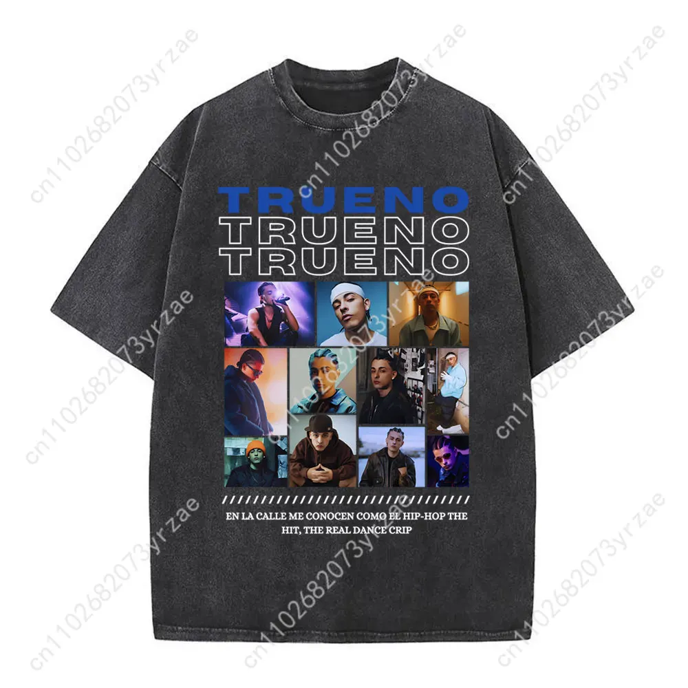 Trueno El Ultimo Balie Retro Tshirt Man Woman High Quality Vintage T Shirt Cotton Short Sleeves Fashion Tee Soft Breathable Tops
