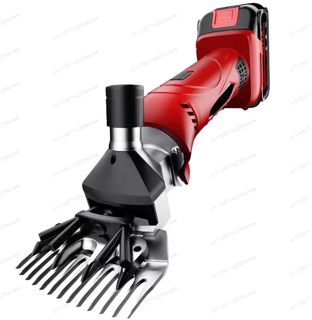Rechargeable electric electric scissors Electric clipper for shearing wool 10 cells, two batteries and one charge
