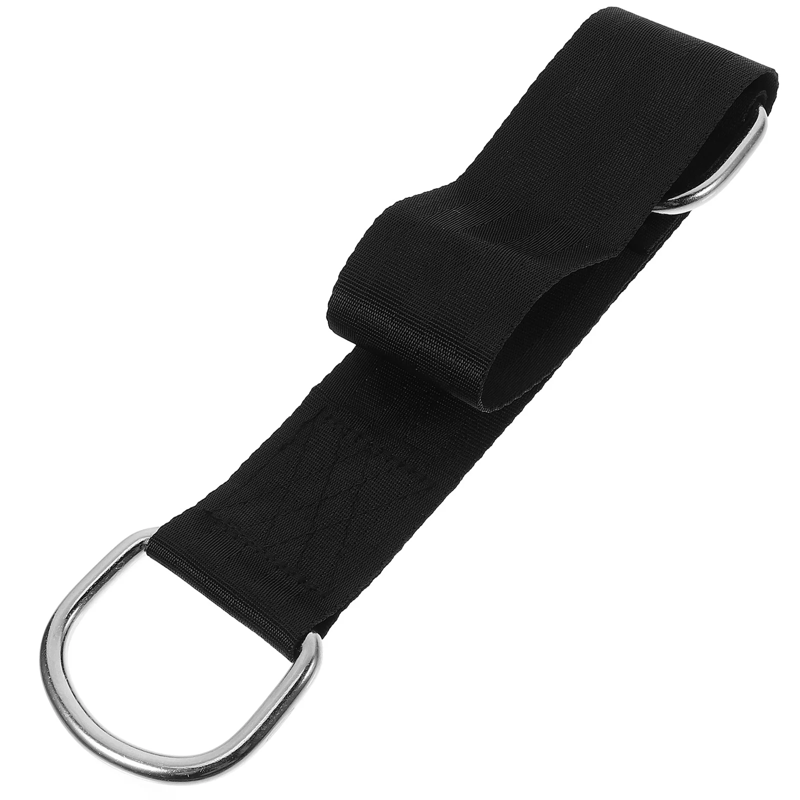 

2Pcs Tree Swing Connecting Straps Heavy Duty Nylon Iron Extension Belt Outdoor Hammock Suspension Strap Secure Carabiner